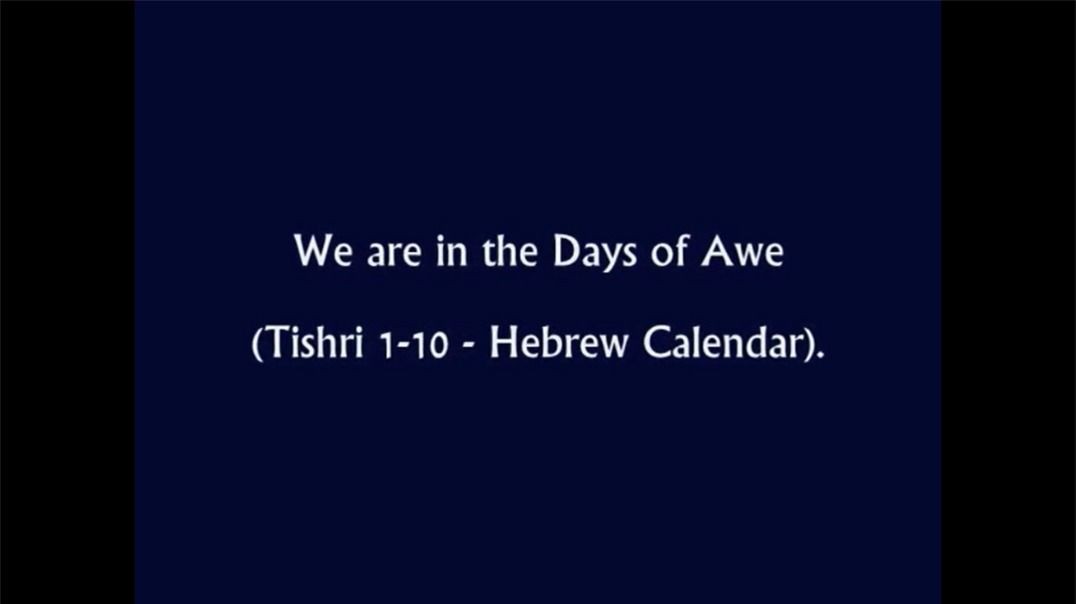 Yom Kippur, End Time Prophetic Meaning of Yom Kippurim (Messianic Jewish), Day of Atonement