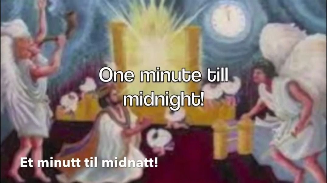 Et minutt til midnatt!